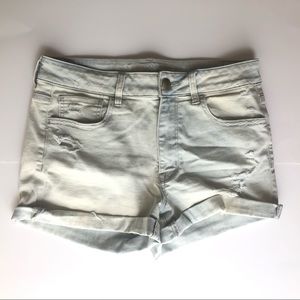 AE super stretch high rise shortie